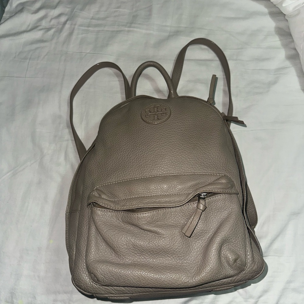 Tory Burch Pebble Leather Backpack